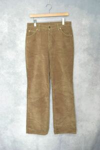 【 90s アメリカ製 】 levi's ベロア生地 ブーツカット パンツ / size 33 × 32 / 90年代 usa製 リーバイス 珍品 フレア