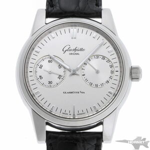 GLASHUTTE ORIGINAL グラスヒュッテオリジナル セネタ ハンドデイト オートマチック Cal.39 1-39-58-02-02-04 SS メンズ 時計 2210321