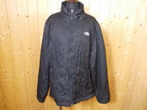 a1195◆THE NORTH FACE 裏ボア ジャケット◆レディースXL 黒色 海外モデル ノースフェイス ジップブルゾン 裏地ボア 暖か 6A