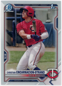 REDS DH▲CHRISTIAN ENCARNACION-STRAND/2021 1st BOWMAN CHROME DRAFT PROS リフ版!