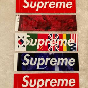 Supreme Box Logo ノベルティー ステッカー 5枚 ボックスロゴ シュプリーム sticker