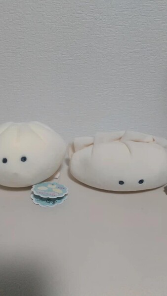 つぶらな瞳の中華街☆★2個セット(にくまんとぎょーざ)ぬいぐるみ