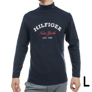 [Списка цена 12 650 иен] Томми Хилфигер Гольф-рубашка высокой шеи (THMA376-30 л) Мужской рубашка с длинными рубашками с длинными рубашками с новым ценником [подлинно]