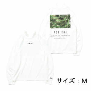 【定価 7,700円】ニューエラ ゴルフ パフォーマンス Tシャツ (13762702 オフホワイト M) Golf Course ゴルフコース 新品【NEW ERA正規品】