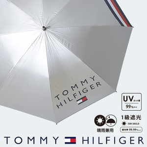 [ regular price 9,900 jpy ] Tommy Hilfiger Golf parasol (THMG2FK3) umbrella UV umbrella UV99%/ shade proportion 99.99% and more new goods price . attaching [ regular goods ]