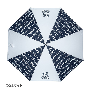 [ regular price 13,200 jpy ] rhinoceros koba knee Golf umbrella UV cut proportion 99% and more shade (PBMG0FEX white )[ Psycho Bunny regular goods ] new goods price . attaching 