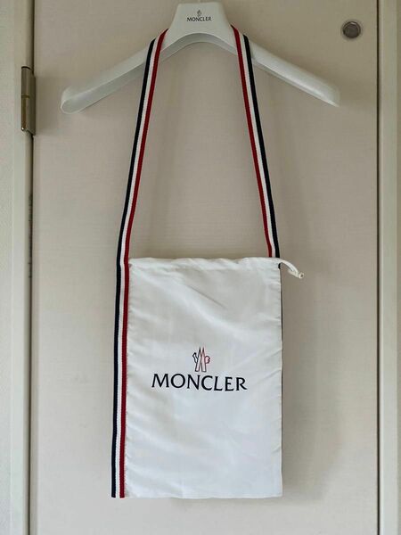 未使用 MONCLER ショルダー 巾着 保存袋 布袋 モンクレール 付属品 非売品