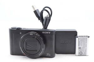 超美品★SONY ソニー Cyber-shot DSC-WX500 ブラック 光学ズーム30倍 180度可動式液晶モニター コンパクトデジタルカメラ 01021