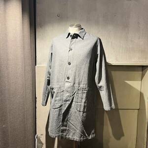 KESTIN HARE Campbell Town Coat 新品 未使用 ケスティンエア ステンカラーコート Nigel Cabourn コットンウール メランジ 