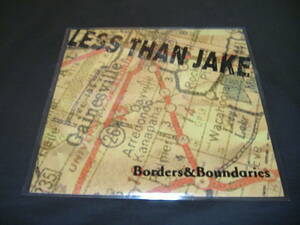 【中古LP】LESS THAN JAKE「BORDERS & BOUNDARIES」【スカコア/メロコア/FAT WRECK CHORDS/再生確認済】