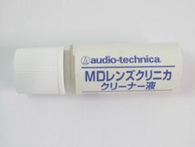 AA 6-2 オーディオテクニカ MDレンズクリニカ 湿式 AT-MDL9 クリーナー液残多め MDレンズクリーナー_画像6