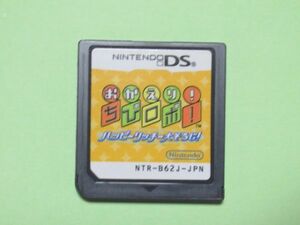 AA 13-24 ニンテンドー NINTENDO DS ソフト おかえり チビロボ ハッピーリッチー大そうじ 動作確認済 ソフトのみ