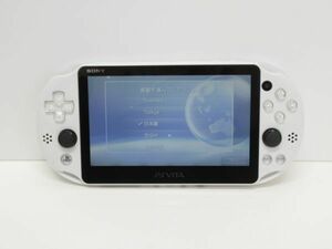 1F-P4 SONY PSvita PCH-2000 本体 ホワイト 初期化済み