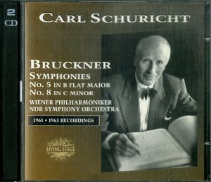 D00150185/CD2枚組/カール・シューリヒト「Bruckner / Symphonies No.5、8」