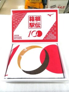 未使用 2024年 第100回　箱根駅伝 ミズノ アスリートタオル バスタオル 大判タオル 読売新聞 オリジナルグッズ