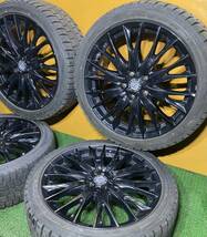 ☆冬用 245/40R19 94Q DUNLOP WINTER MAXX DSST ☆WORK PIETRA 【19×8.0J +35 PCD:114.3×5H ハブ径:73mm】_画像2