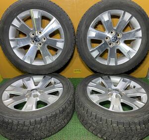 ☆冬用 225/55R18 98Q DUNLOP WINTER MAXX SJ8 ☆ENKEI 三菱純正 【18×7.0J +38 PCD:114.3×5H ハブ径:67mm】デリカD:5 アウトランダー等