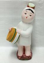 ・ヴィンテージ　陶器製　海人さん　あまさんハンドペイント人形置物_画像2