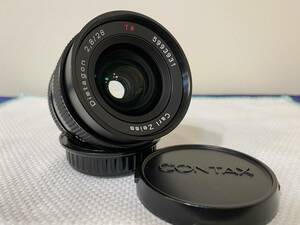 ★☆コンタックス CONTAX カール・ツァイス Carl Zeiss Distagon T* 28mm F2.8 AEJ 中古品☆★