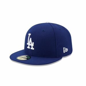 USA正規品「6.7/8」 Newera ニューエラ LA Dodgers ロサンゼルス ドジャース 59FIFTY 公式 オーセンティック Game ゲームキャップ 大谷翔平