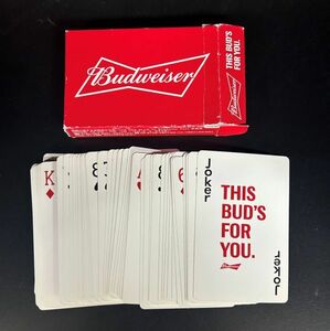 非売品トランプ　Budweiser バドワイザー　