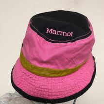 マーモットmarmot ジュニア Beacon Hat ビーコンハット　バケットハット JMアウトドア フェス キャンプ ピンク_画像2