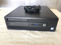 ☆HP ProDesk 600 G2 SFF/Core i3-6100 3.70GHz/メモリ4GB/HDD500GB/OSなし/Windows Pro シールあり/現状品【K0820R1】_画像1