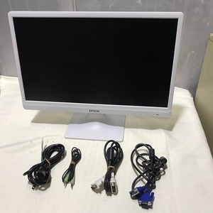 ◆EPSON LD22W82L 21.5型ＴＦＴワイド液晶ディスプレイスピーカー内蔵 /通電OK【K0216R2】