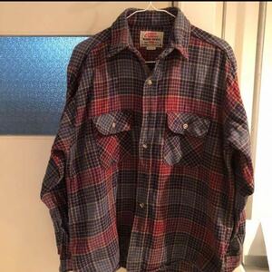 Levis Outdoor Alaska Shirts Made In USAネルシャツ 古着 