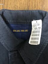 新品 未使用 BLUE BLUEハリウッドランチマーケット M65フィールドジャケット グレー サイズ2 ピケ ミリタリージャケット_画像3