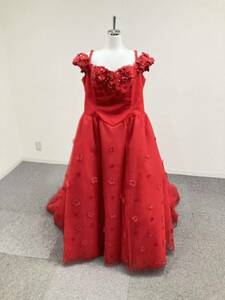 . dress 104)[ free shipping ] wedding dress color dress red long dress size 23 free wedding costume photographing memory photograph 20240123