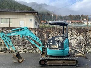 広島発Mini Excavator Kobelco SK30SR-6 併用配管included マルチ 2760hours Authorised inspectionPC ZX EX SH U B 30 解体