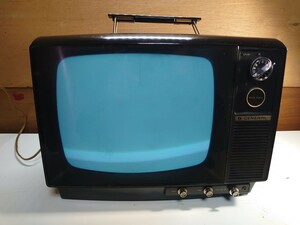 トランジスタテレビ・ 昭和レトロ・ゼネラルテレビTW-12・トランジスタ一式・通電確認済・ボリューム上げ下げOK・ 当時物・コレクション