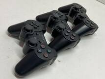 Y291-28 SONY 純正 PS3 ワイヤレスコントローラー DUALSHOCK3 / SIXAXIS 8個セット まとめ売り 【ジャンク】_画像4