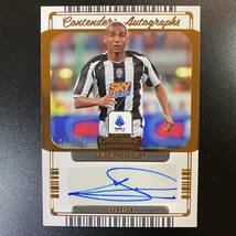 2022-23 Panini Chronicles Contenders Autograph David Trezeguet Juventus Auto /299 ダヴィド・トレゼゲ 直筆サインカード_画像1