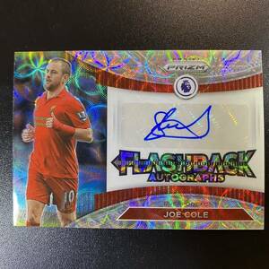 2022-23 Panini Prizm JOE COLE Flashback Choice Prizm Auto Liverpool 直筆サインカード ジョー・コール