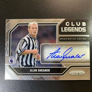 2021-22 Panini Prizm Premier League Autograph Alan Shearer Newcastle United 直筆サインカード アラン・シアラー