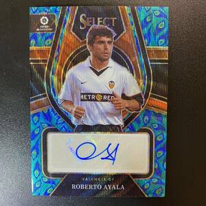 2022-23 Panini Select Signatures Peacock Prizm Roberto Ayala Auto SSP 直筆サインカード ロベルト・アジャラ