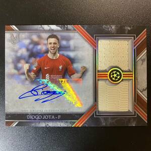 2022-23 Topps Museum Collection Diogo Jota Dual Relic Patch AUTO /299 Liverpool 直筆サインカード ディオゴ・ジョッタ