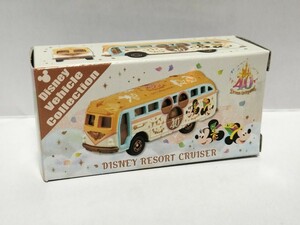 トミカ リゾートクルーザー 40周年 ディズニー ビークルコレクション 東京ディズニーリゾート TDR TDL 2023 ミッキー ミニー バス　L