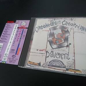 中古CD★ペイヴメント - クルーキッド・レイン 国内盤 帯付 ステッカー付 Pavement crooked rain／90年代 オルタナ USインディーロックの画像1