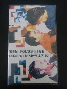 音楽ビデオ★BEN FOLDS FIVE - Astoria London 3.7.97 ベン・フォールズ・ファイヴ ライブ映像 Philosophy 90年代 コレクターズVHS