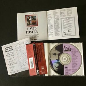 廃盤 帯付 美品★CD「TOUCH OF DAVID FOSTER」★タッチ・オブ・デヴィッドフォスター BEST 素直になれなくて セント・エルモス・ファイアー