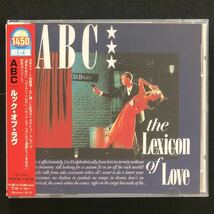 廃盤 帯付美品★CD「ABC ルック・オブ・ラヴ」★The Lexicon Of Love The Look Of Love ポイズン・アロウ Poison Arrow トレヴァー・ホーン_画像2