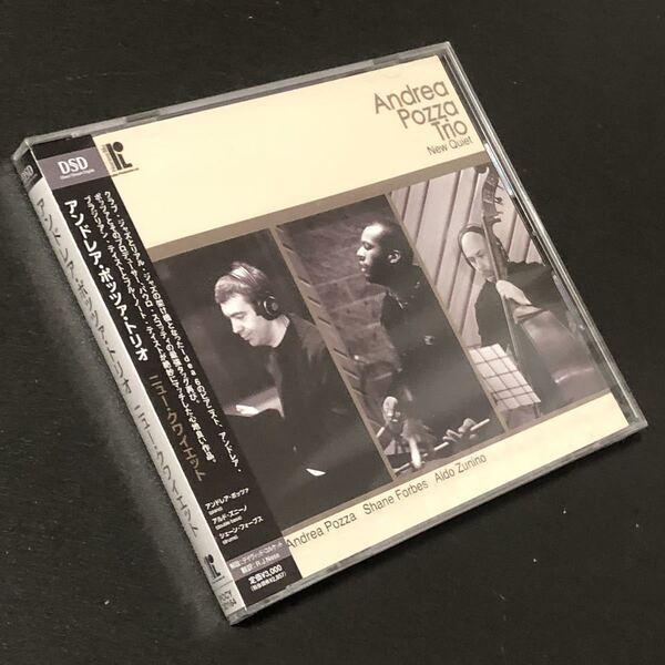 廃盤 帯付 未開封新品★CD「ニュー・クワイテット / アンドレア・ポッツァ・トリオ」★Andrea Pozza Trio New Quiet パウロ・スコッティ