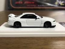 1/64 FOCAL HORIZON 日産 スカイライン GT-R R33 ホワイト_画像2