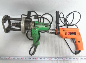 Kらや2779 日立/HITACHI タッパ UT14Y 14ｍｍ イチネンミツトモ RELIEF ROD-510 振動ドリル 電気ドリル兼用 電動工具 2点セット