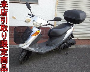 ★Kめま9514 SUZUKI/スズキ アドレスV125 CF4EA キャリアボックス付 抹消済み 実動車 バイク 125cc スクーター 原付二種 現状渡し