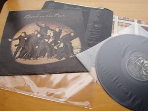 Paul McCartney&Wings/Band On The Run 希少！英国深溝エクスポート仕様、名匠ブレアカット、両マト3　ポスター付き完品！