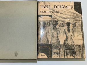 38896-12) ポール・デルヴォー　Paul Delvaux: Graphic Work　PRINTED IN FRANCE 画集